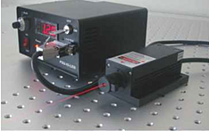  Q-SWITCHED RED LASER