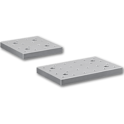 Solid stainless steel breadboard
