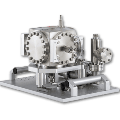 Optical reference cavity with crystal film mirror